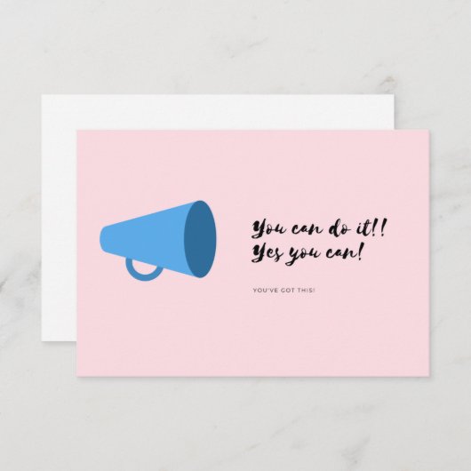 カー気にドを取る – あなたはそれを行うことができる、Yes! 招待状 (正面/裏面)