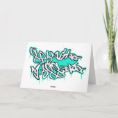 カー漫画パパ誕生日カード カード (裏面)