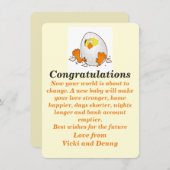 カー生まれたばかりのド 案内状 (正面/裏面)