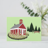 カー空白のド – カナダ国旗のバージョン学校 サンキューカード (スタンド正面)