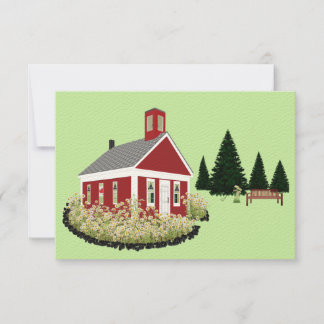 カー空白のド – カナダ国旗のバージョン学校 サンキューカード