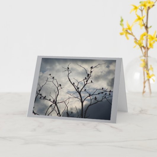 カー空白のド カード (黄色い花)