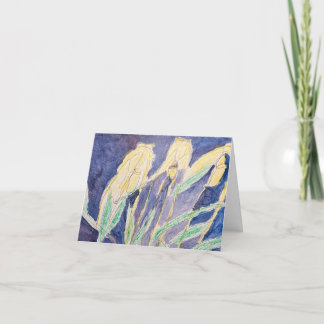 カー空白のド サンキューカード