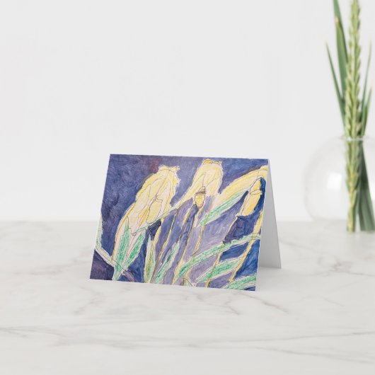 カー空白のド サンキューカード (正面)