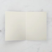 カー空白のド – サンディビーチサンダル カード (内部)