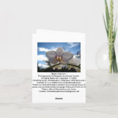 カー空白のド、サンライズ サンキューカード (裏面)