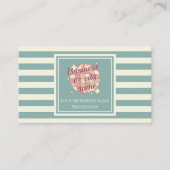 カー航海のドストライプシティの町の会社名 名刺 (正面)