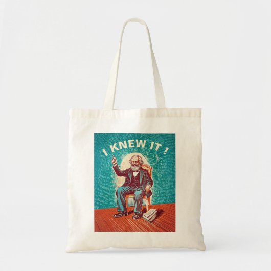 カー読ルマルックスサンおもしろいデザイン トートバッグ (正面)