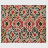 カー遊ドスーツと丹巻 ラッピングペーパー (フラット)