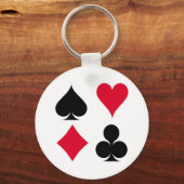 カー遊ド記号パターン キーホルダー (正面)