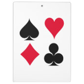 カー遊ド記号パターン クリップボード (裏面)