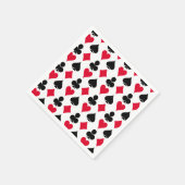 カー遊ド記号パターン スタンダードカクテルナプキン (角)