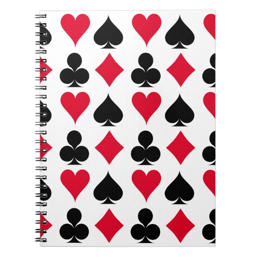 カー遊ド記号パターン ノートブック (正面)