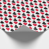 カー遊ド記号パターン ラッピングペーパー (角)