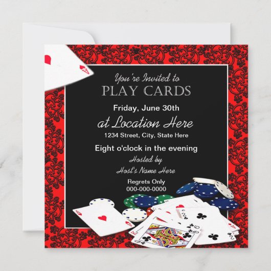 カー遊ド – 招待状- 招待状 (裏面)