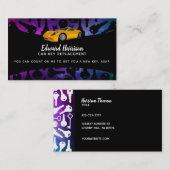 カー鍵交換名刺 名刺 (正面/裏面)