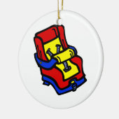 カー・シート セラミックオーナメント (左)