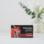 カー・ディテイリング 名刺 (スタンド正面)