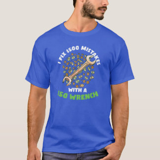 カー メカニック I Fi 500 ミス 50 のレンチ付き gi Tシャツ