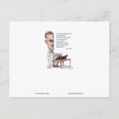 カー/ロンドンジェームズジョイス&イングリッシュアイズ拷問引用文 ポストカード (正面)