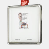 カー/ロンドンジェームズジョイス&イングリッシュアイズ拷問引用文 メタルオーナメント (左)