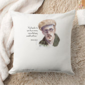 カー/ロンドンジェームズジョイス&神話の引用文 クッション (ブランケット)