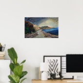 カー – 海岸線1936 ポスター (ホームオフィス)