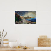 カー – 海岸線1936 ポスター (キッチン)