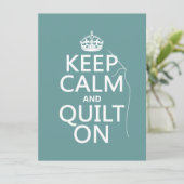 [カ保ームとキルトオン]：すべての色で使用可能 招待状 (スタンド正面)