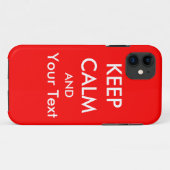 カ保ーム& -赤カスタムiPhone 5ケース Case-Mate iPhoneケース (裏面(横))