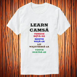 カ学マ – 舌の口唇歯 Tシャツ