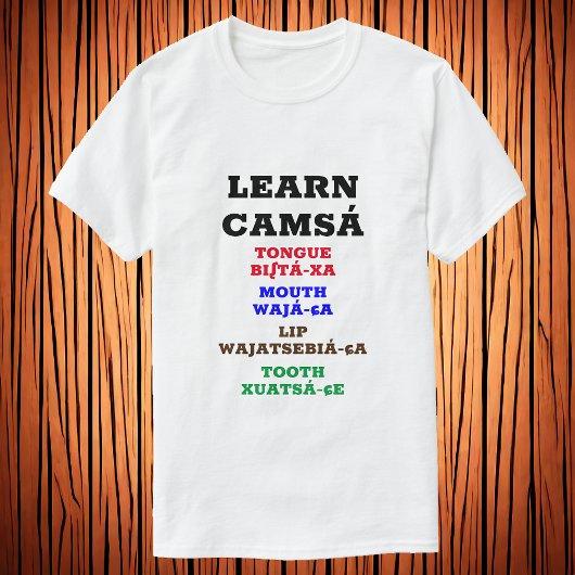 カ学マ – 舌の口唇歯 Tシャツ