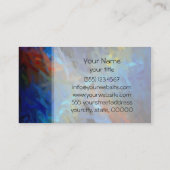 カ数々のラー抽象芸術ア絵画ート 名刺 (裏面)