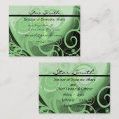 カ渦巻形のラリリー 名刺 (正面/裏面)