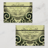 カ渦巻形のラリリー 名刺 (正面/裏面)