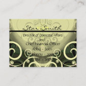 カ渦巻形のラリリー 名刺 (裏面)