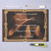 『カ賛美ウボーイの帽子とブーツ』 薄葉紙 (クラフト)