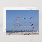 カ飛んでいるイトオンザビーチ ポストカード (正面/裏面)
