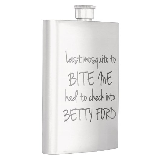 カ飲モカ | おもしろい大人アルコールのユーモア引用文 フラスク (右)