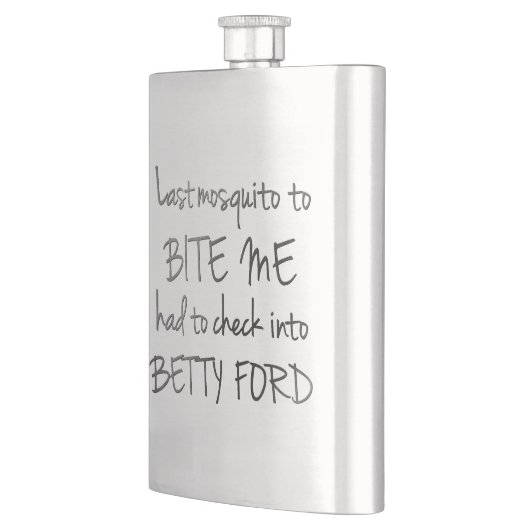 カ飲モカ | おもしろい大人アルコールのユーモア引用文 フラスク (左)