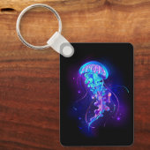 カ鮮やかラークラ白熱［赤熱］光を放つゲ キーホルダー (正面)