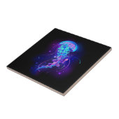 カ鮮やかラークラ白熱［赤熱］光を放つゲ タイル (側面)