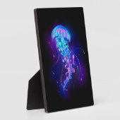 カ鮮やかラークラ白熱［赤熱］光を放つゲ フォトプラーク (側面)