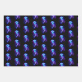 カ鮮やかラークラ白熱［赤熱］光を放つゲ ラッピングペーパーシート (正面3)