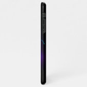 カ鮮やかラークラ白熱［赤熱］光を放つゲ iPhoneケース (左側)