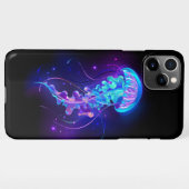 カ鮮やかラークラ白熱［赤熱］光を放つゲ iPhoneケース (裏面横)