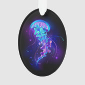 カ鮮やかラ白熱［赤熱］光を放つゲリ オーナメント (裏面)