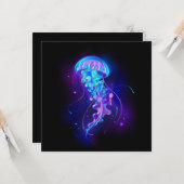 カ鮮やかラ白熱［赤熱］光を放つゲリ カード (正面/裏面インサイチュ)