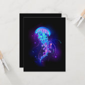 カ鮮やかラ白熱［赤熱］光を放つゲリ カード (正面/裏面インサイチュ)