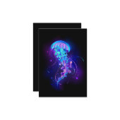 カ鮮やかラ白熱［赤熱］光を放つゲリ カード (正面/裏面インサイチュ)